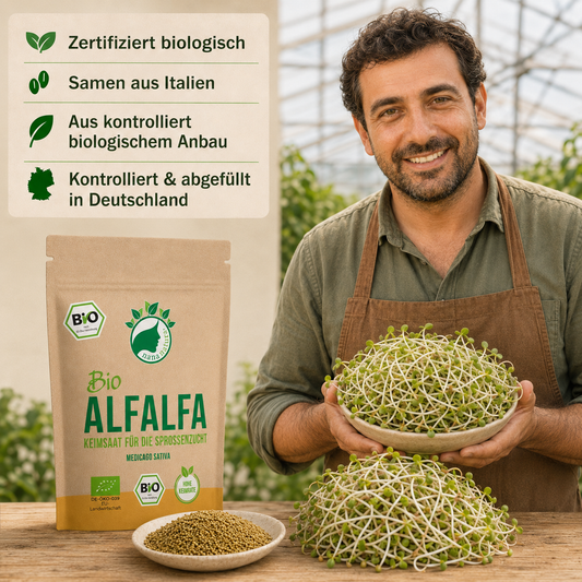 Bio Alfalfa Keimsaat 180g