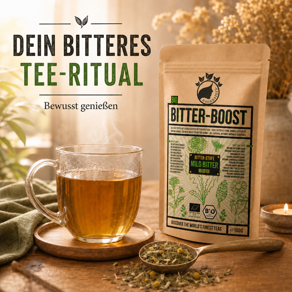 Bio Bittertee Bitter-Boost MILD 100g