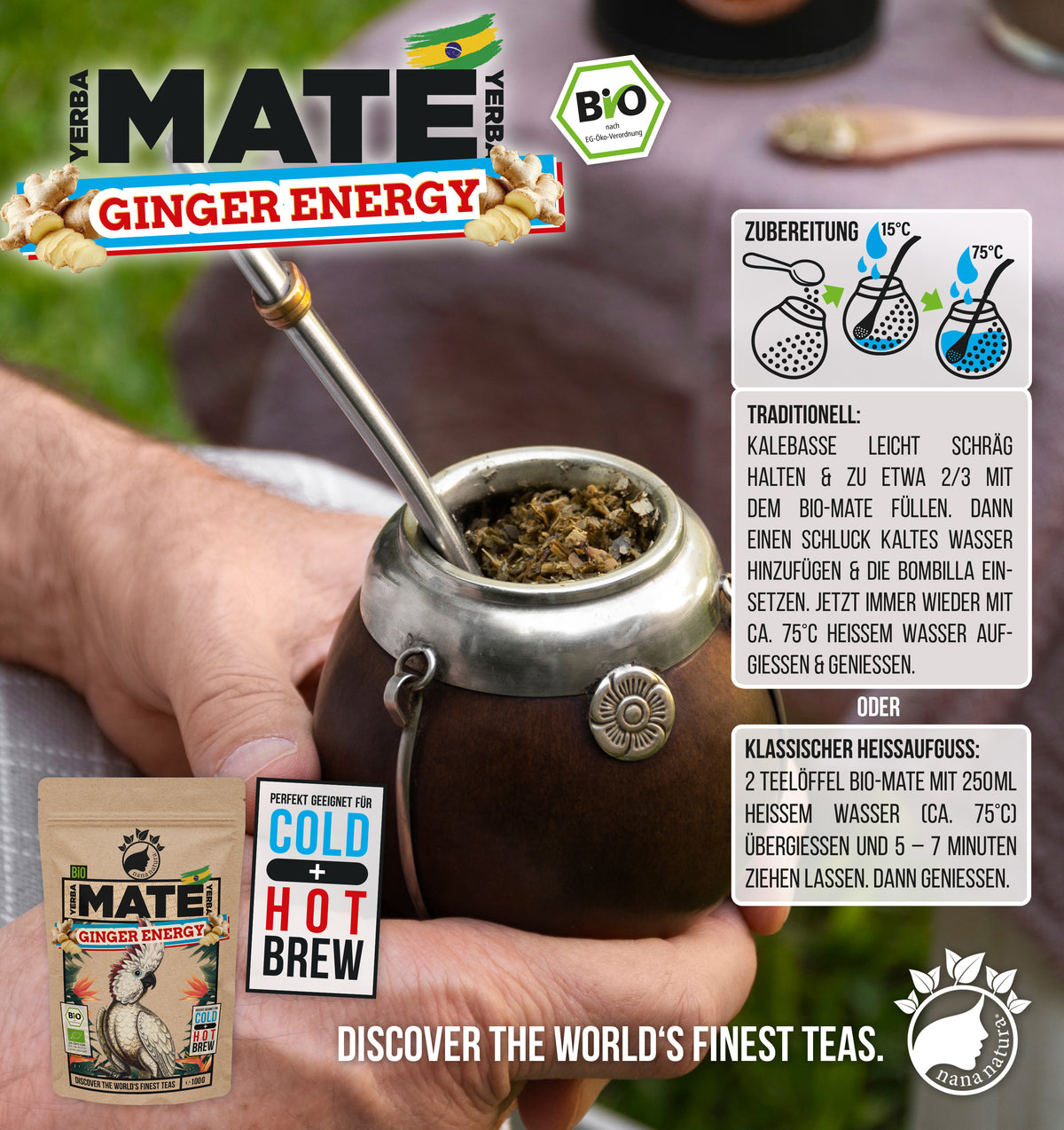 Bio Mate Ginger-Energy 100g