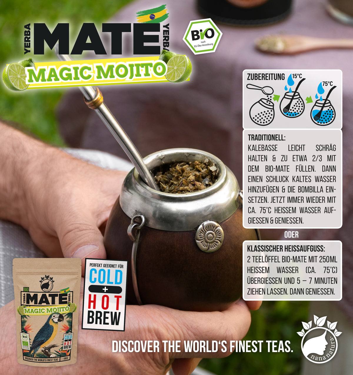 Bio Mate Magic-Mojito 100g