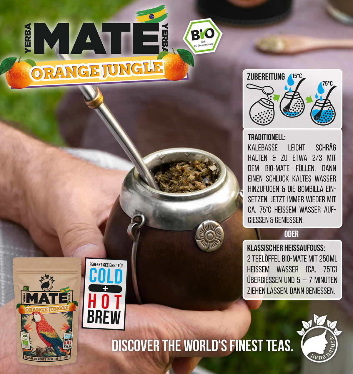 Bio Mate Orange-Jungle 100g