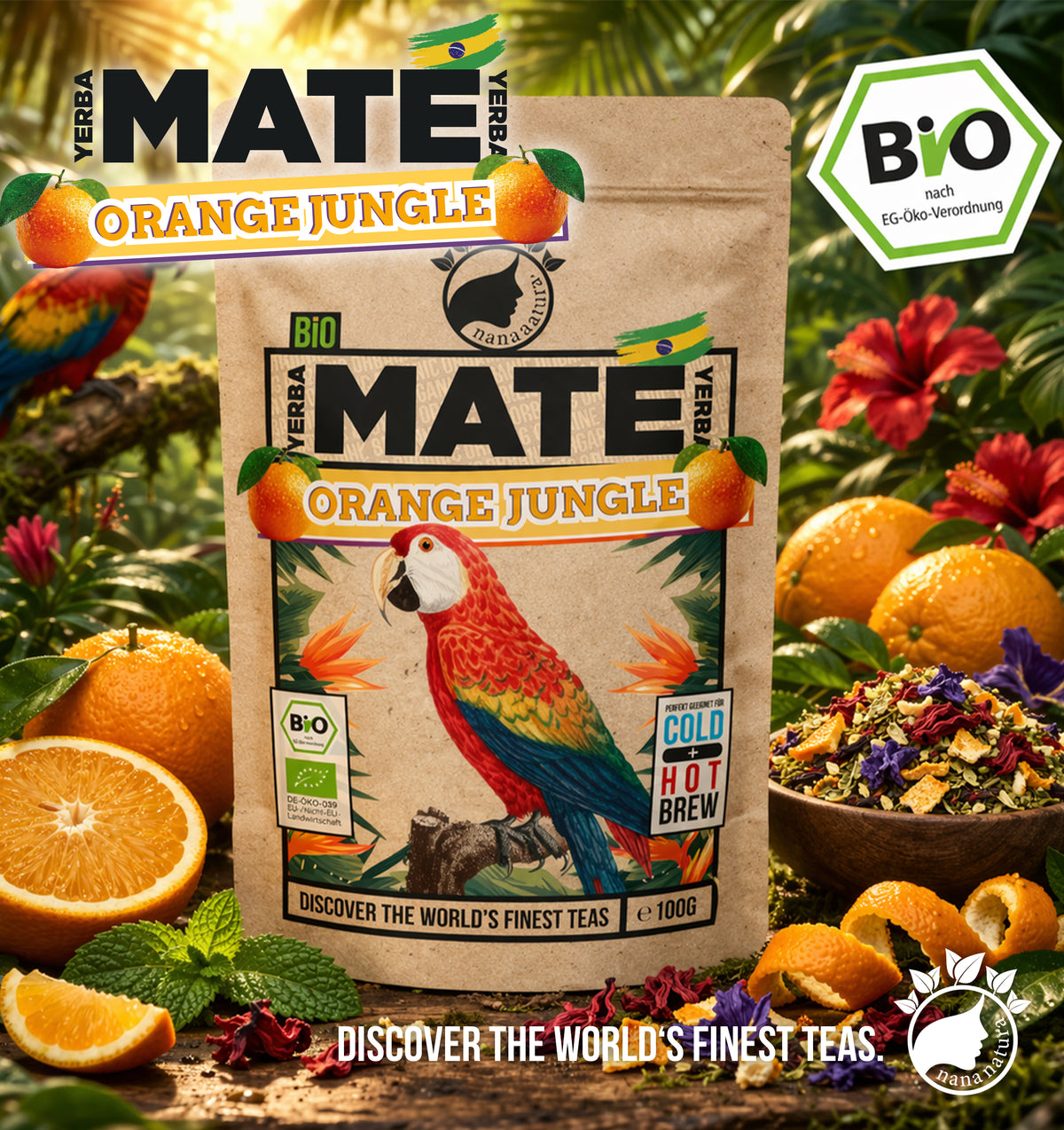 Bio Mate Orange-Jungle 100g
