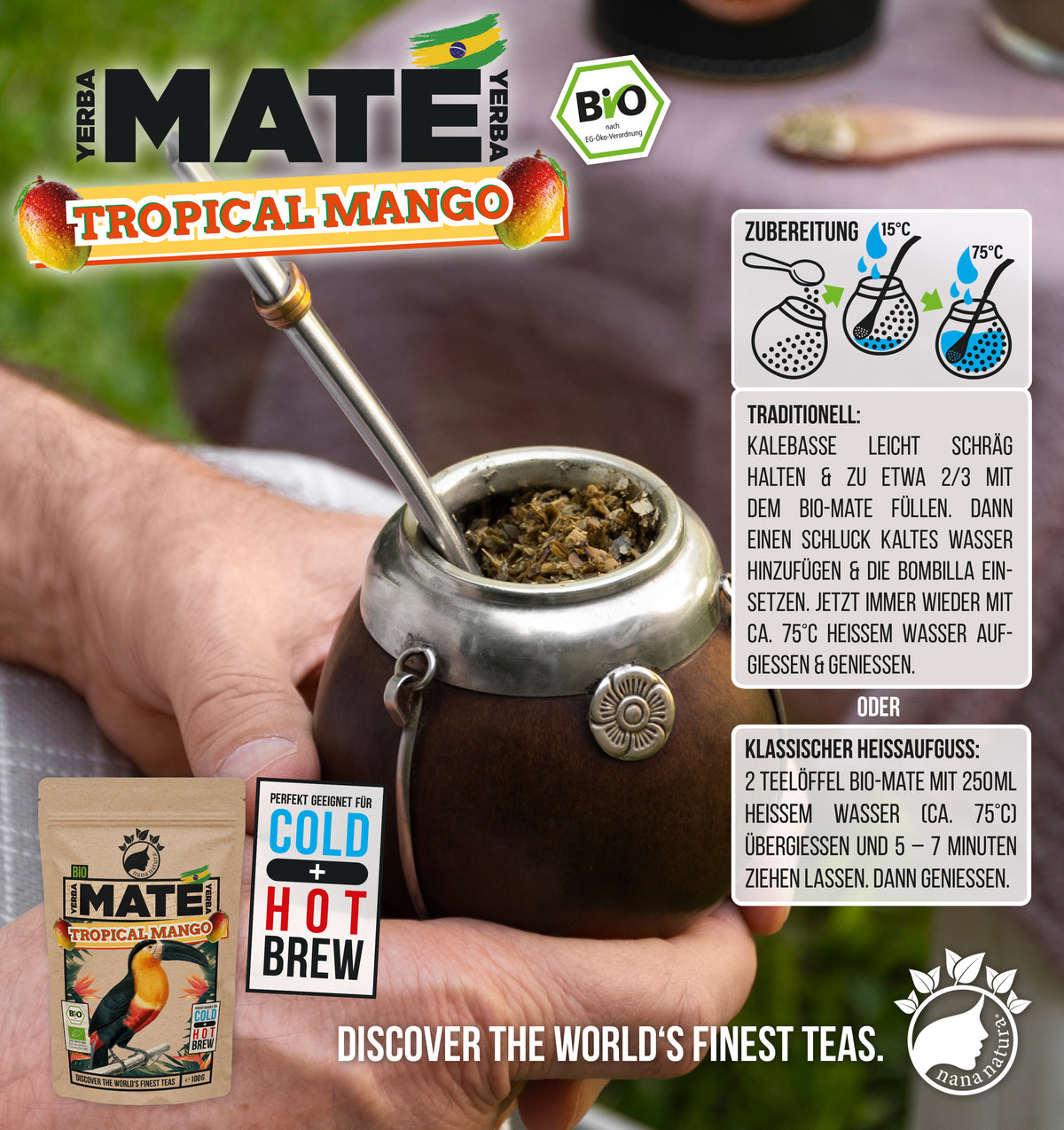 Bio Mate Tropical-Mango 100g