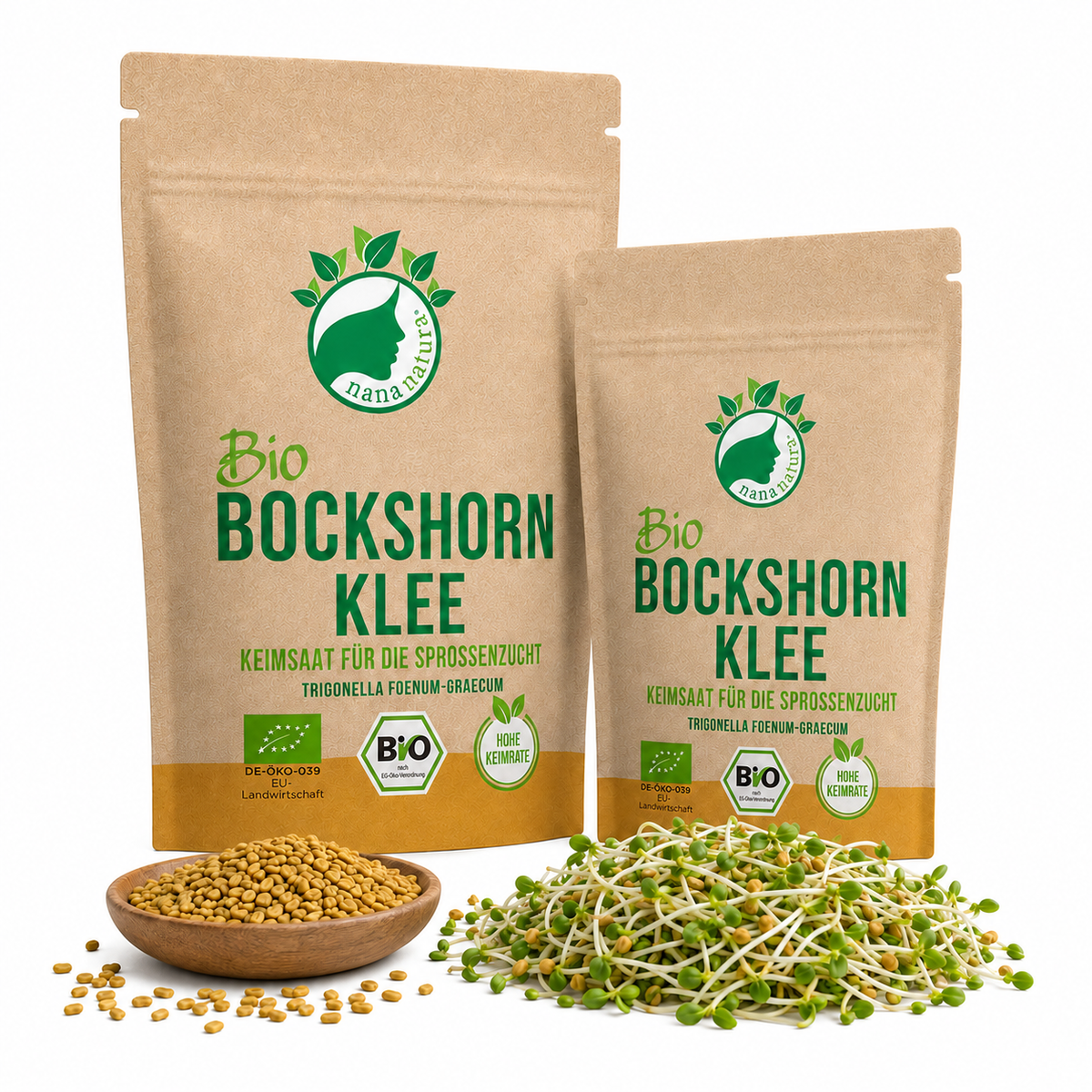Bio Bockshornklee Keimsaat 180g