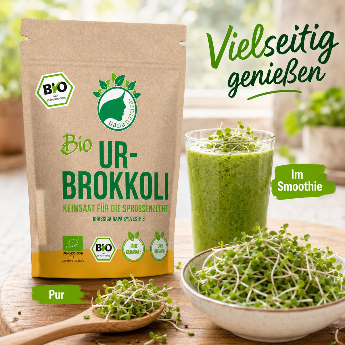 Bio Ur-Brokkoli Keimsaat 180g