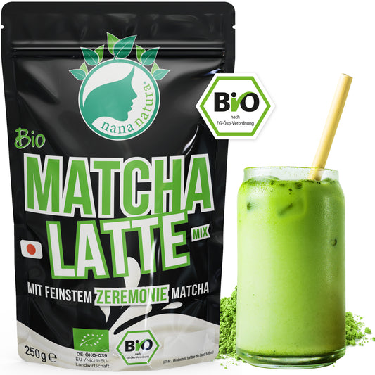 Bio Matcha Latte Instant-Pulver 250g