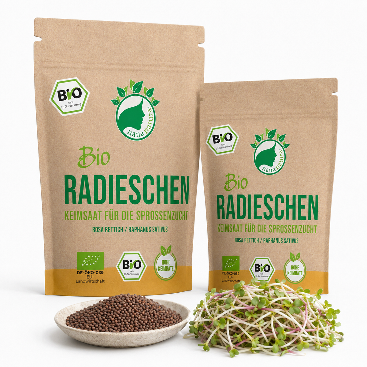 Bio Radieschen Keimsaat 180g