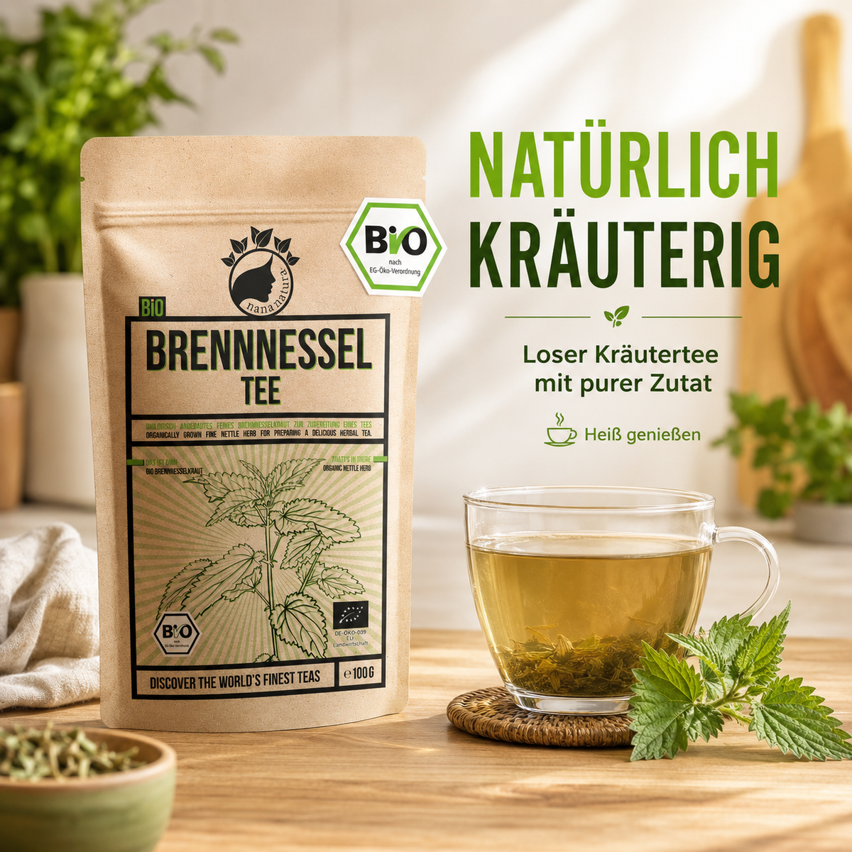 Bio Brennnessel-Tee 100g