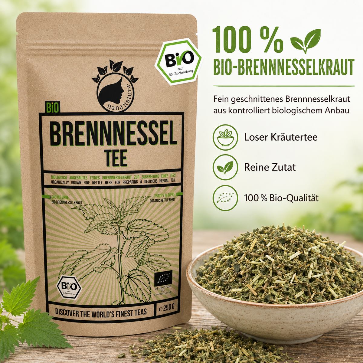Bio Brennnessel-Tee 250g