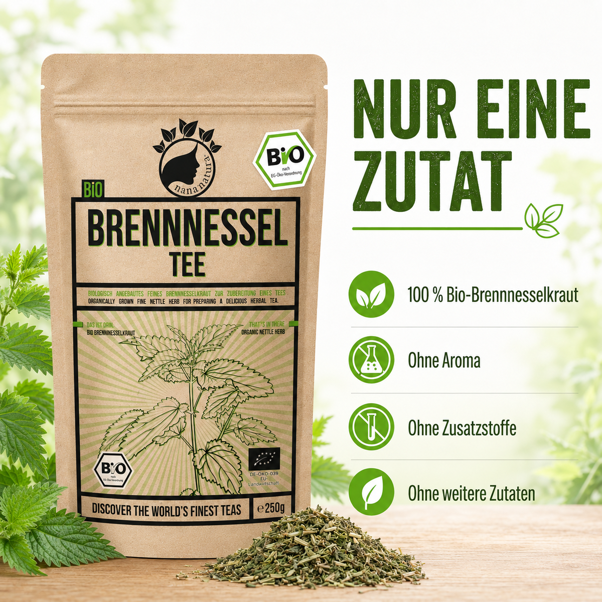 Bio Brennnessel-Tee 250g