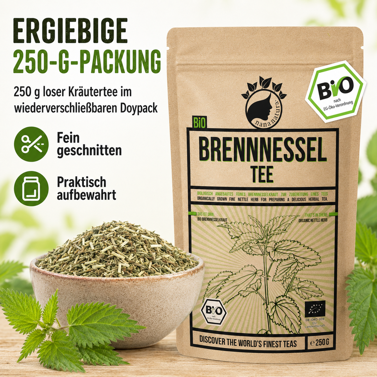 Bio Brennnessel-Tee 250g