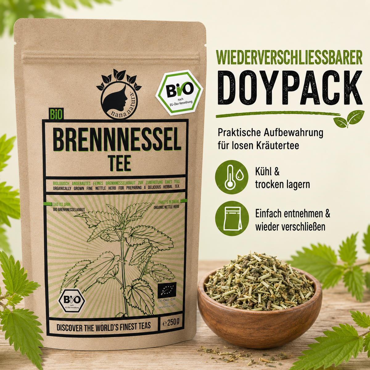 Bio Brennnessel-Tee 250g
