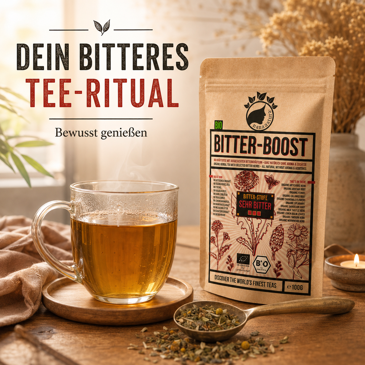 Bio Bittertee Bitter-Boost STARK 100g