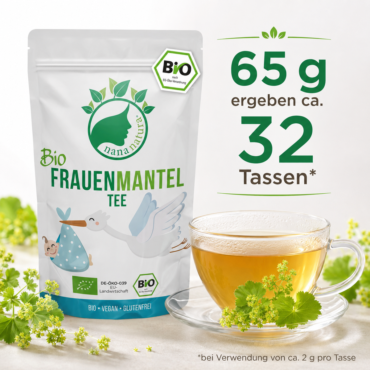 Bio Frauenmantel-Tee 65g