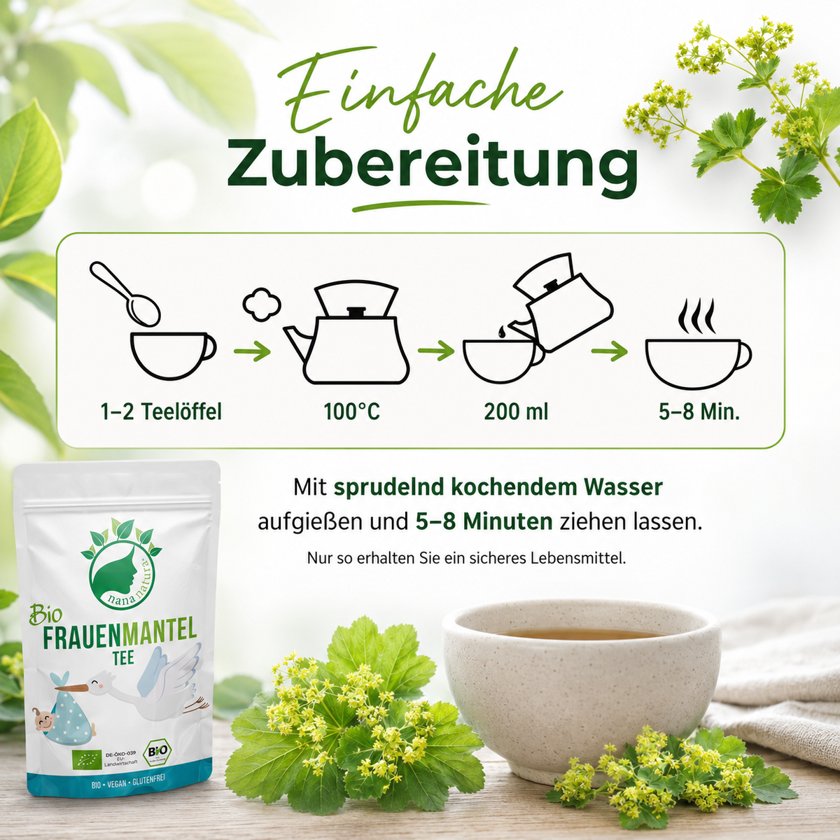 Bio Frauenmantel-Tee 65g