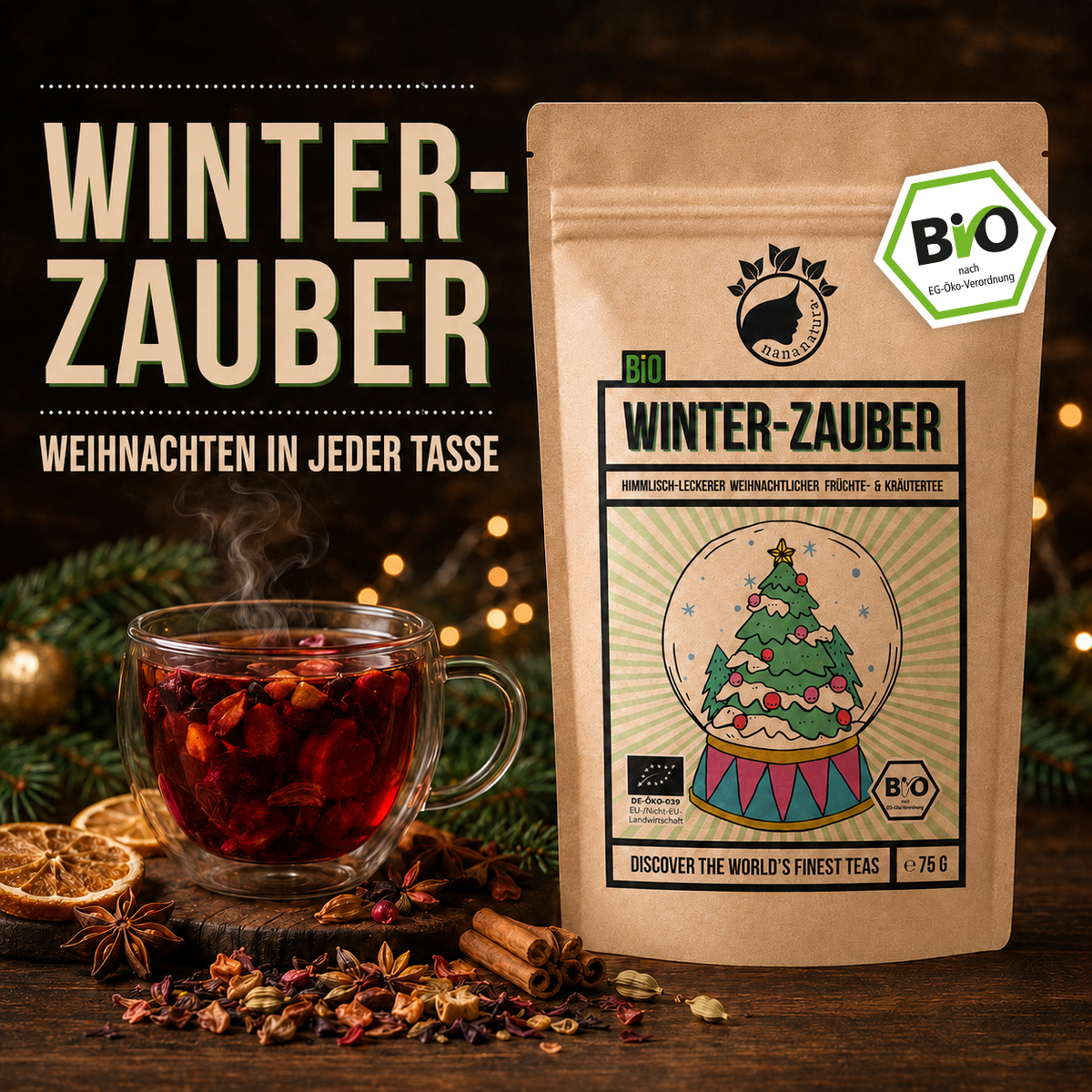 Bio Winterzauber Tee 75g