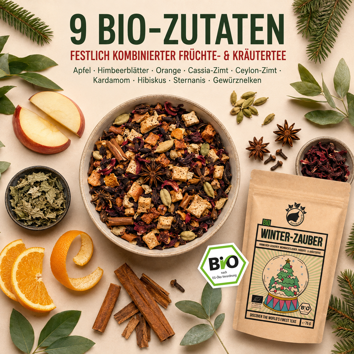 Bio Winterzauber Tee 75g