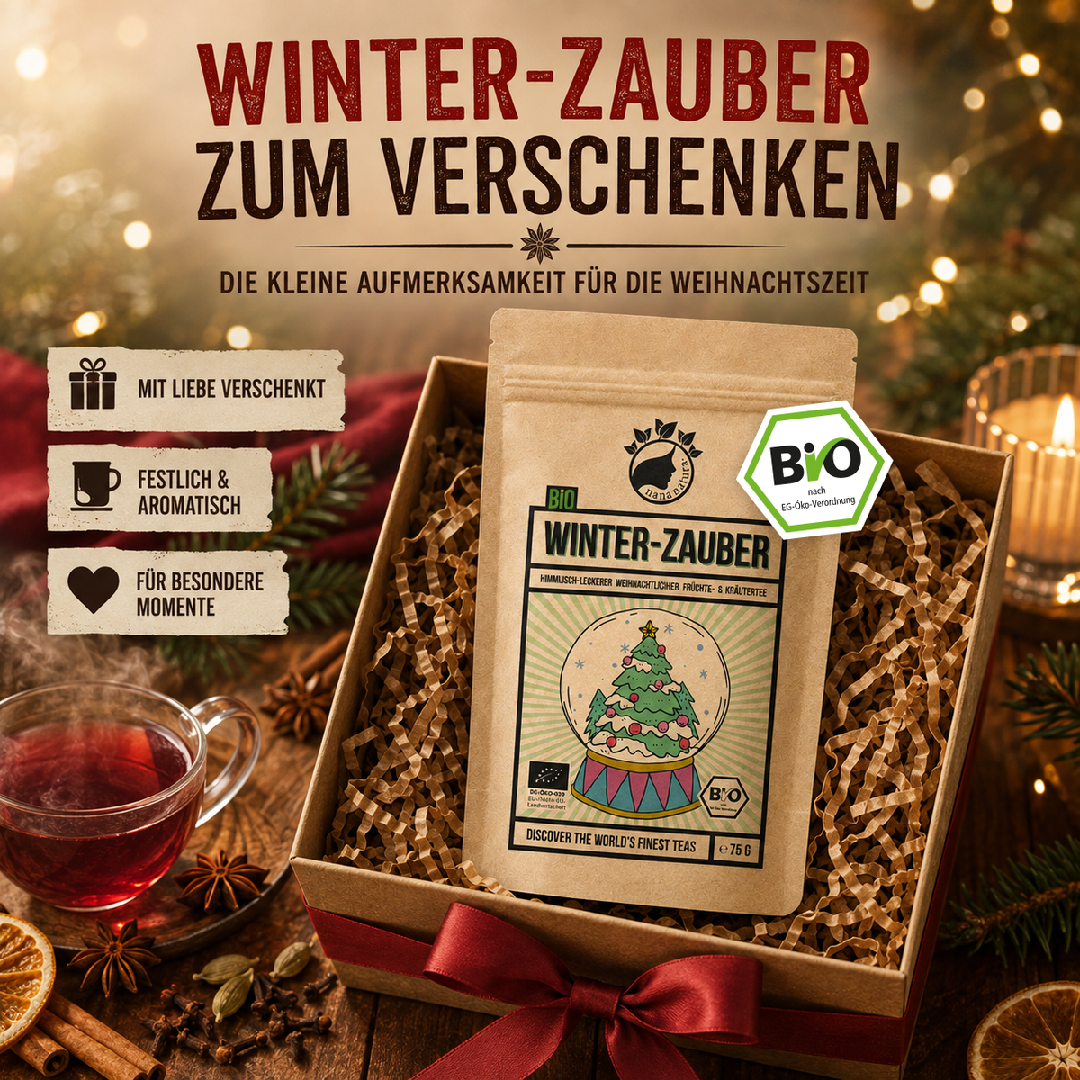 Bio Winterzauber Tee 75g
