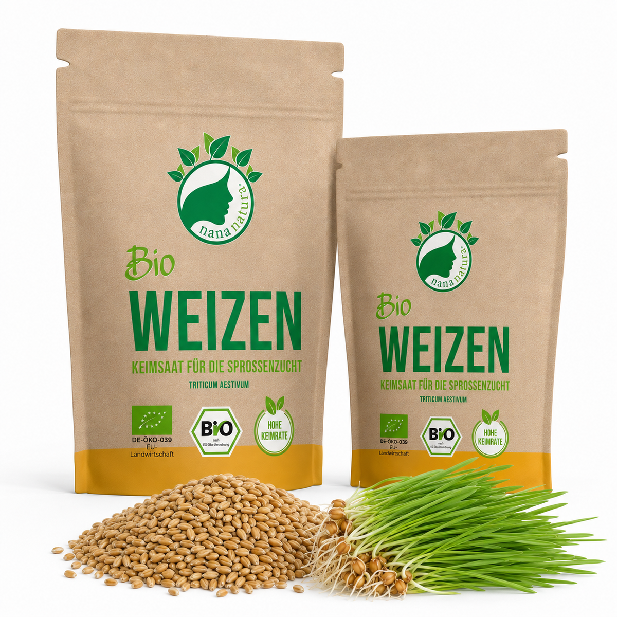 Bio Weizen Keimsaat 180g