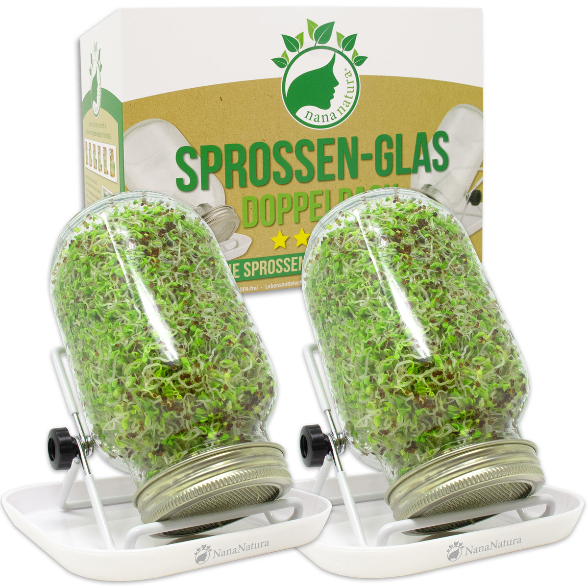 Sprossenglas 2er-Set