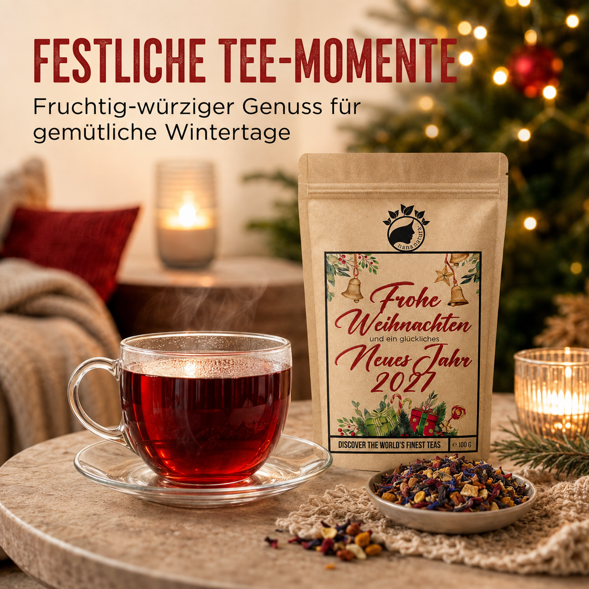 Tee Frohe Weihnachten 2027 100g