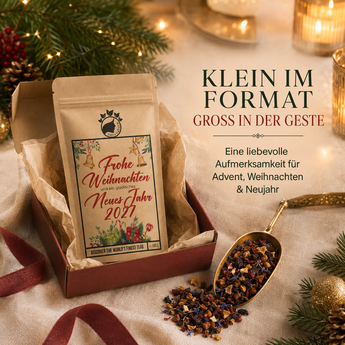 Tee Frohe Weihnachten 2027 100g
