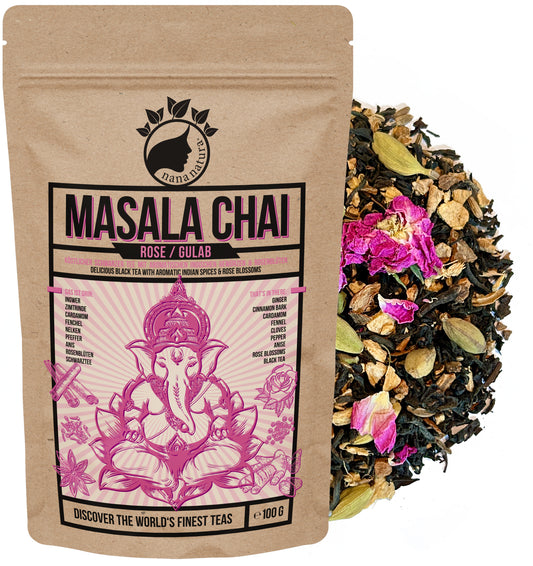 Masala Chai Rose Gulab 100g