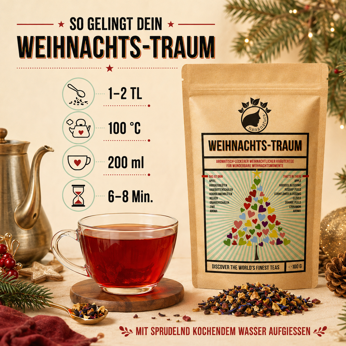Tee Weihnachts-Traum 100g
