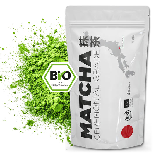 Bio Matcha-Pulver Ceremonial Grade 80g
