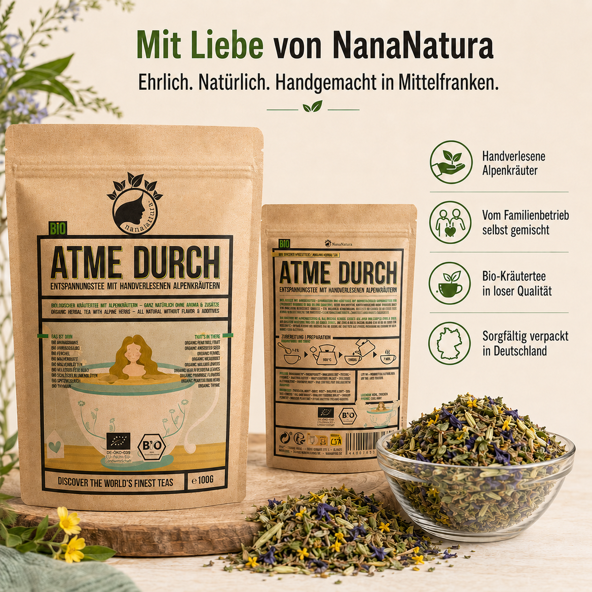 Bio Atme Durch Tee 100g
