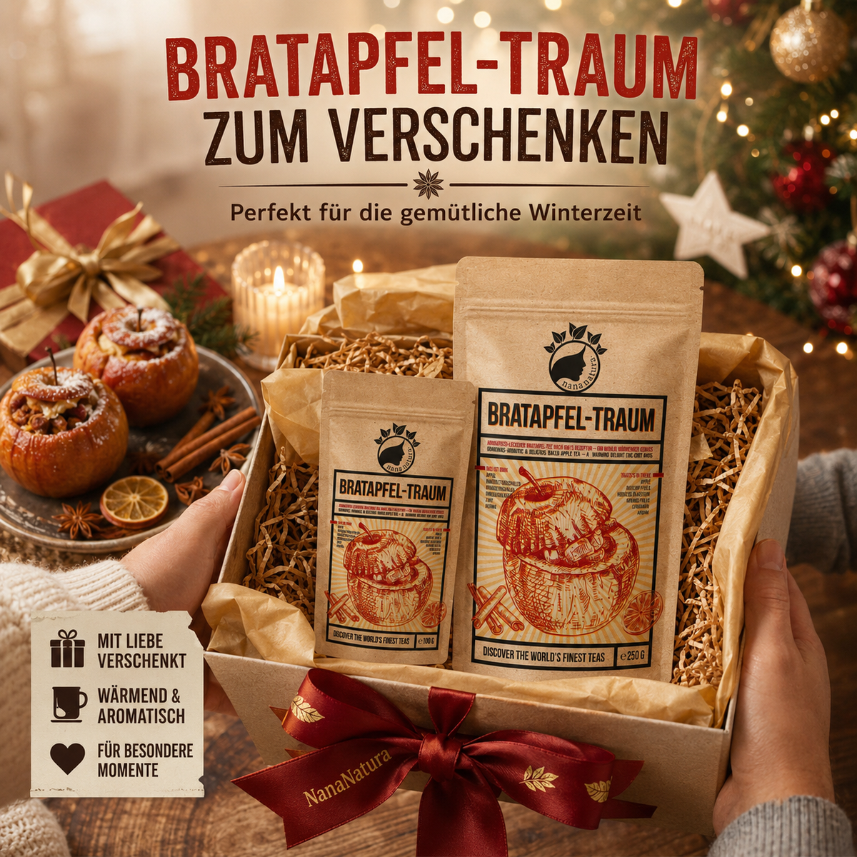 Bratapfel-Traum Winter-Tee 100g
