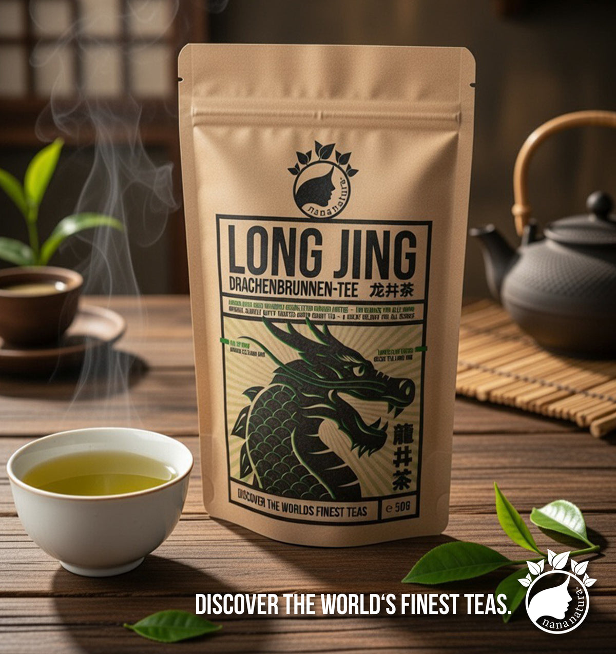 Long Jing Drachenbrunnen-Tee 100g