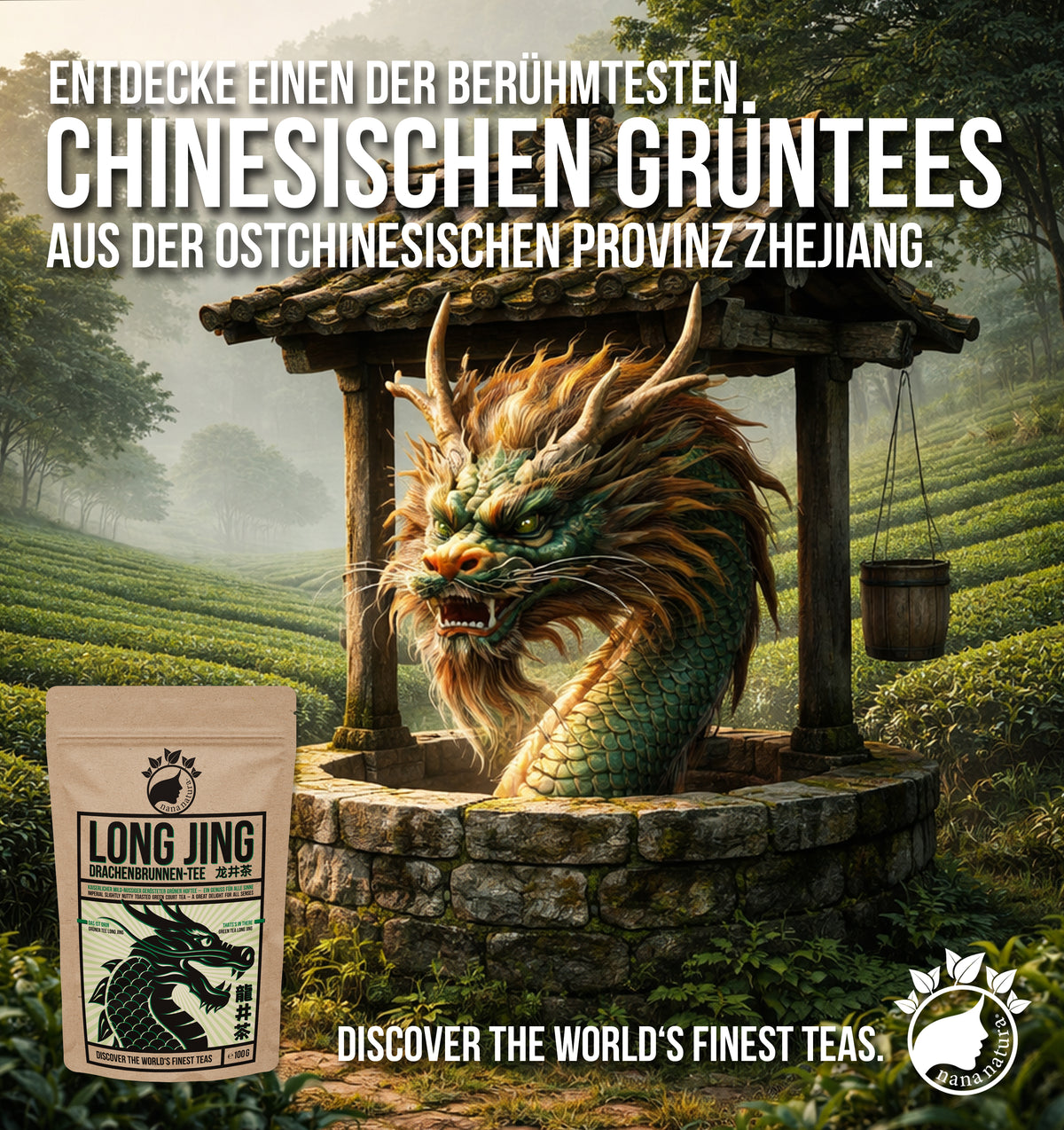 Long Jing Drachenbrunnen-Tee 100g