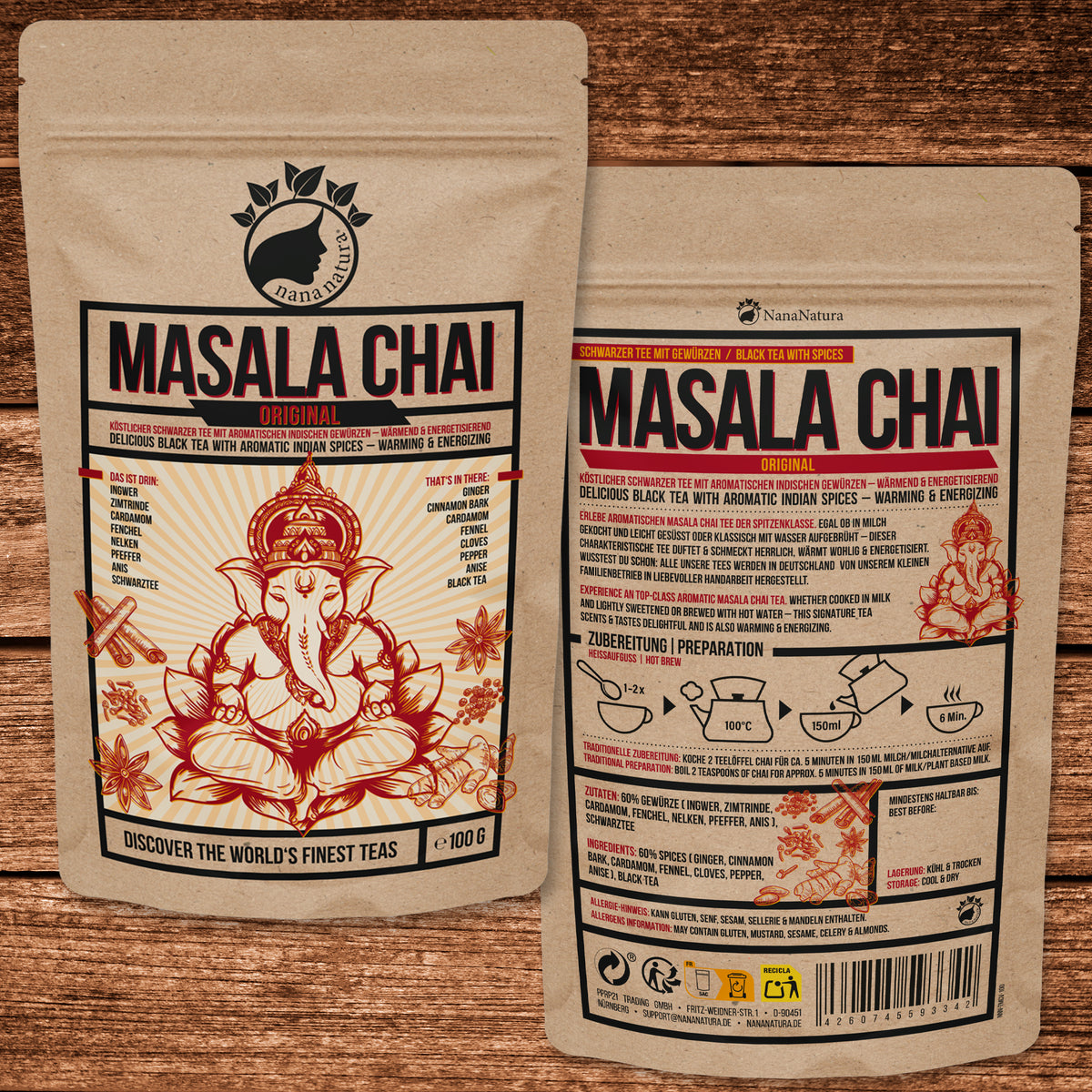 Masala Chai Tee Original 100g