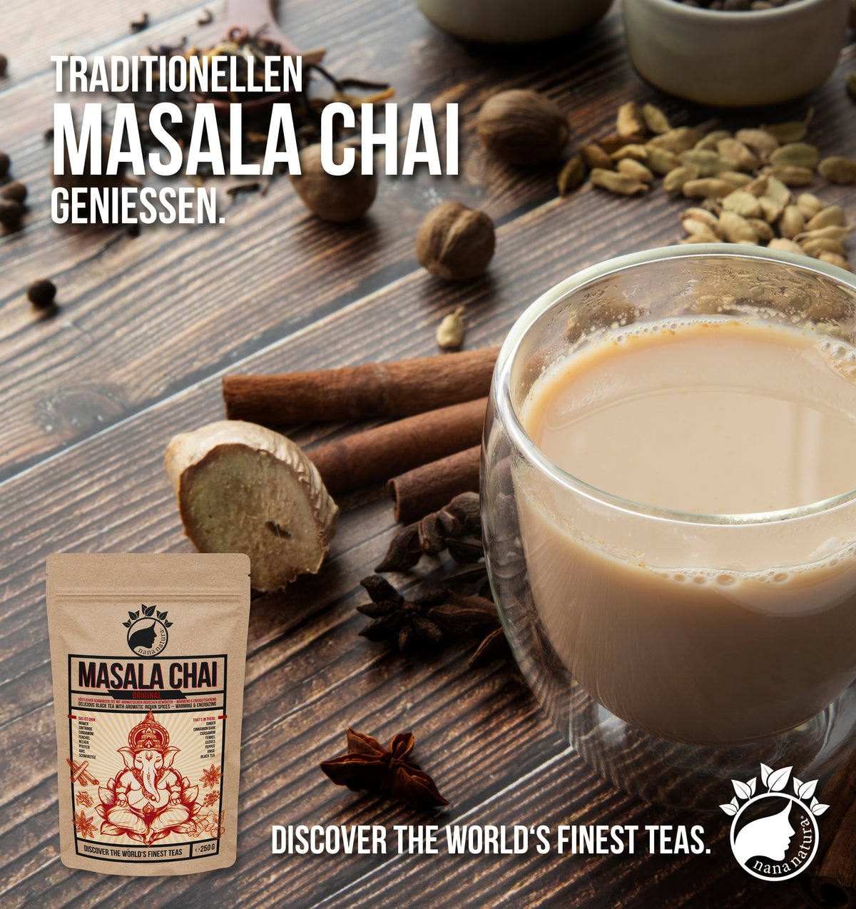 Masala Chai Tee Original 250g