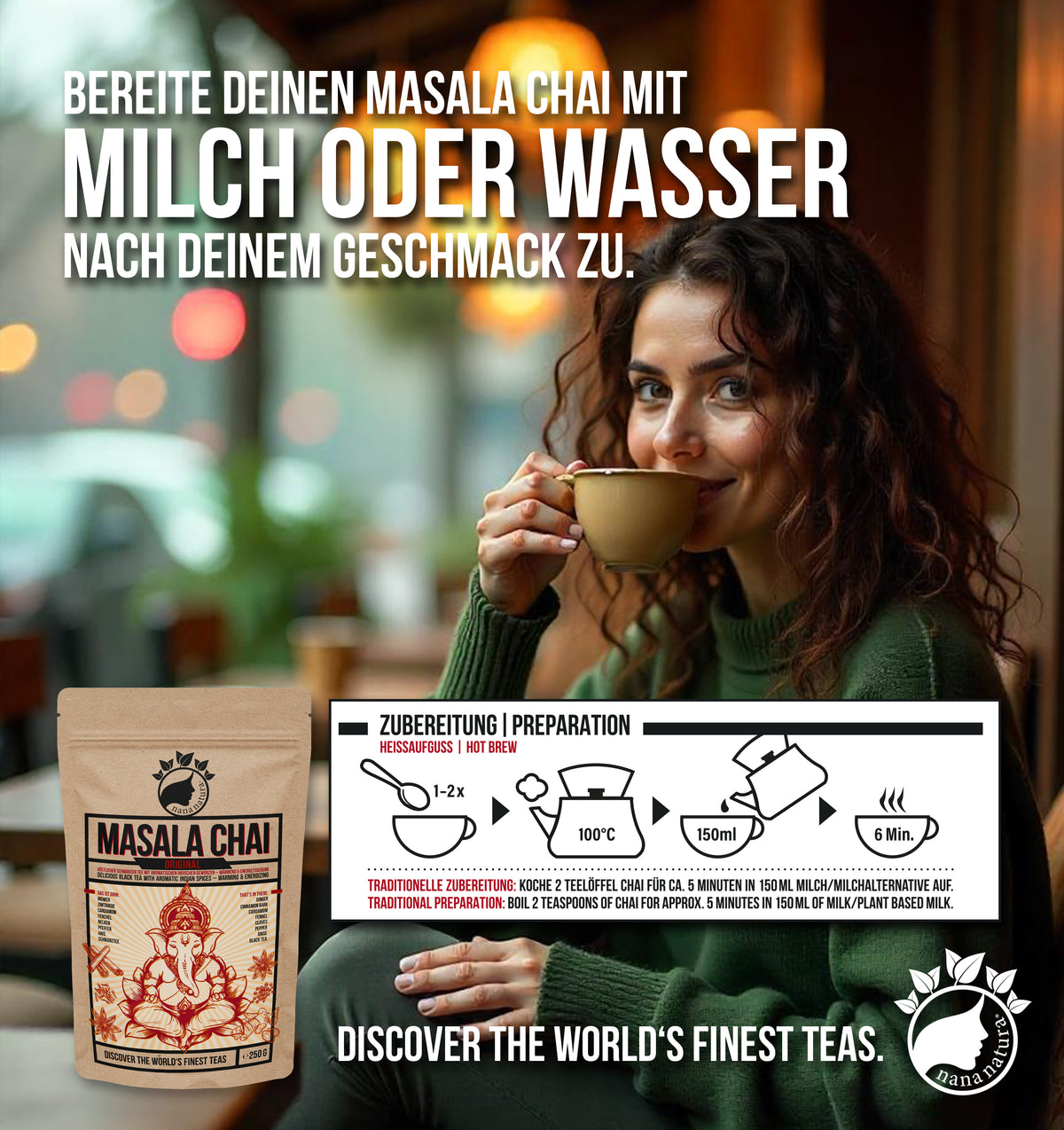 Masala Chai Tee Original 250g