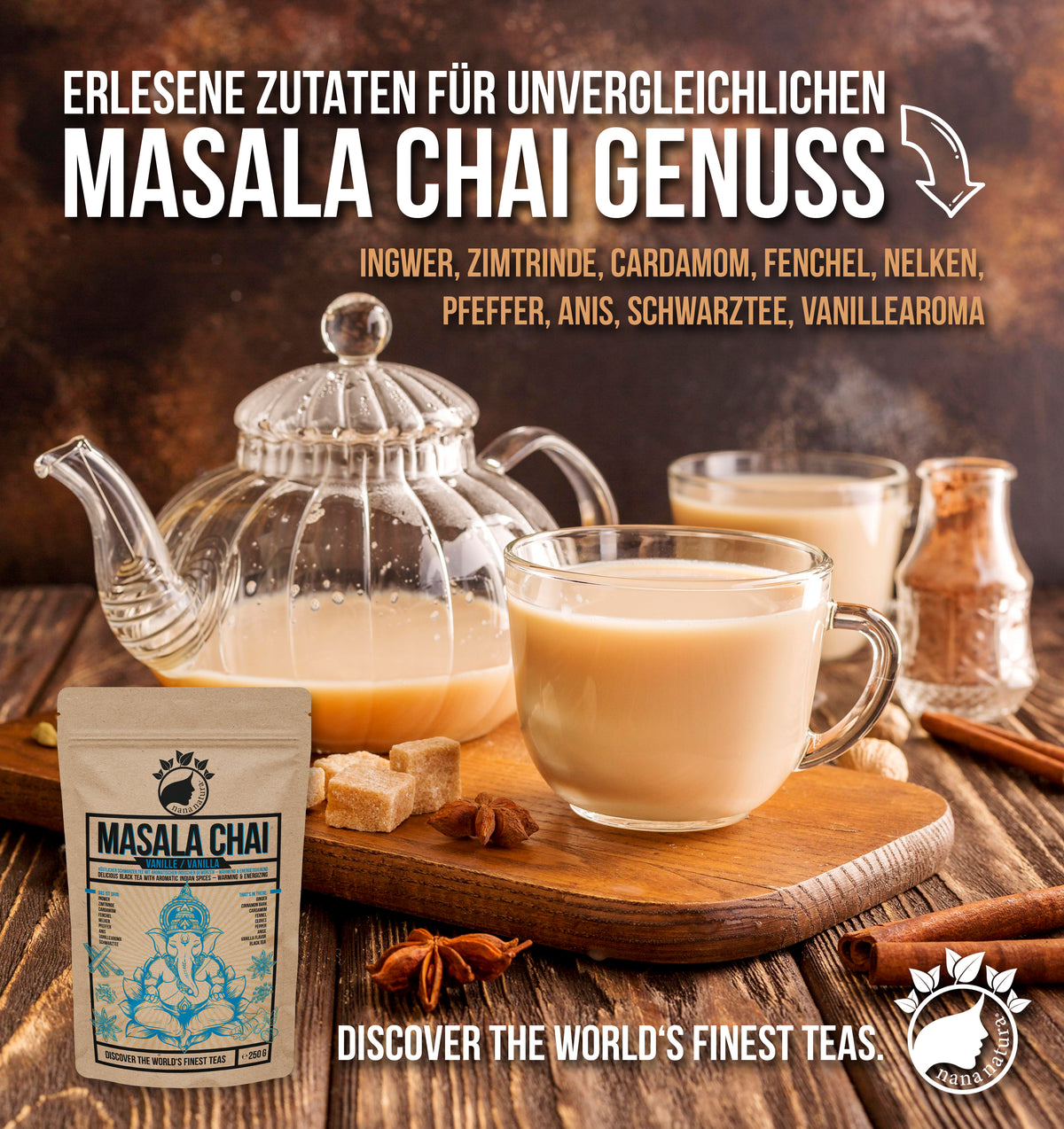 Masala Chai Vanille 250g