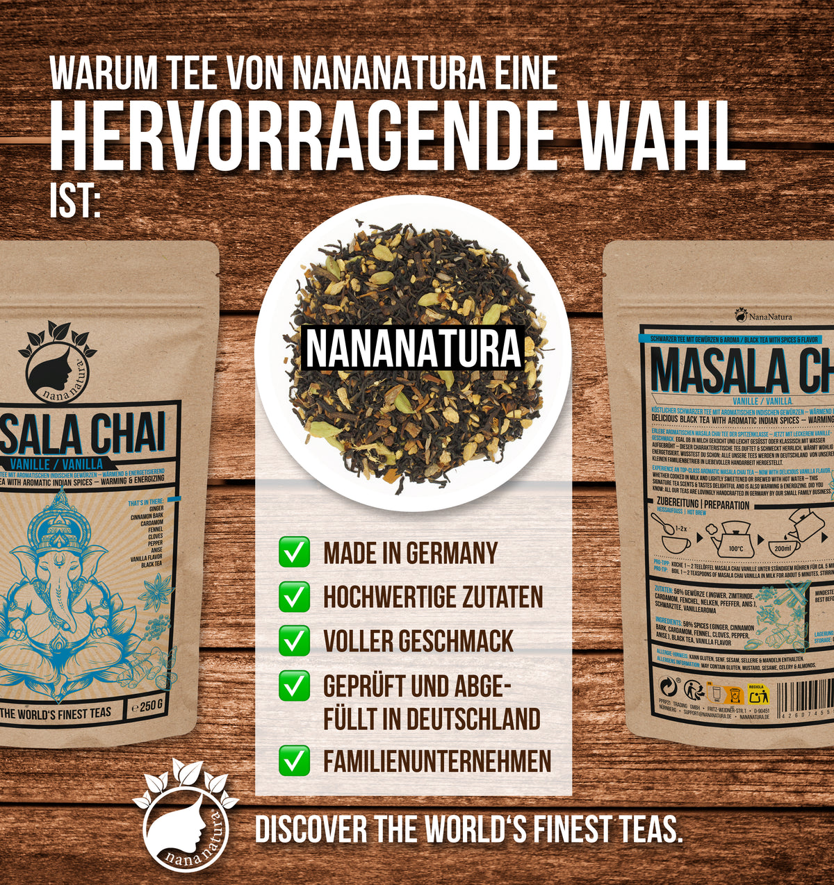 Masala Chai Vanille 250g