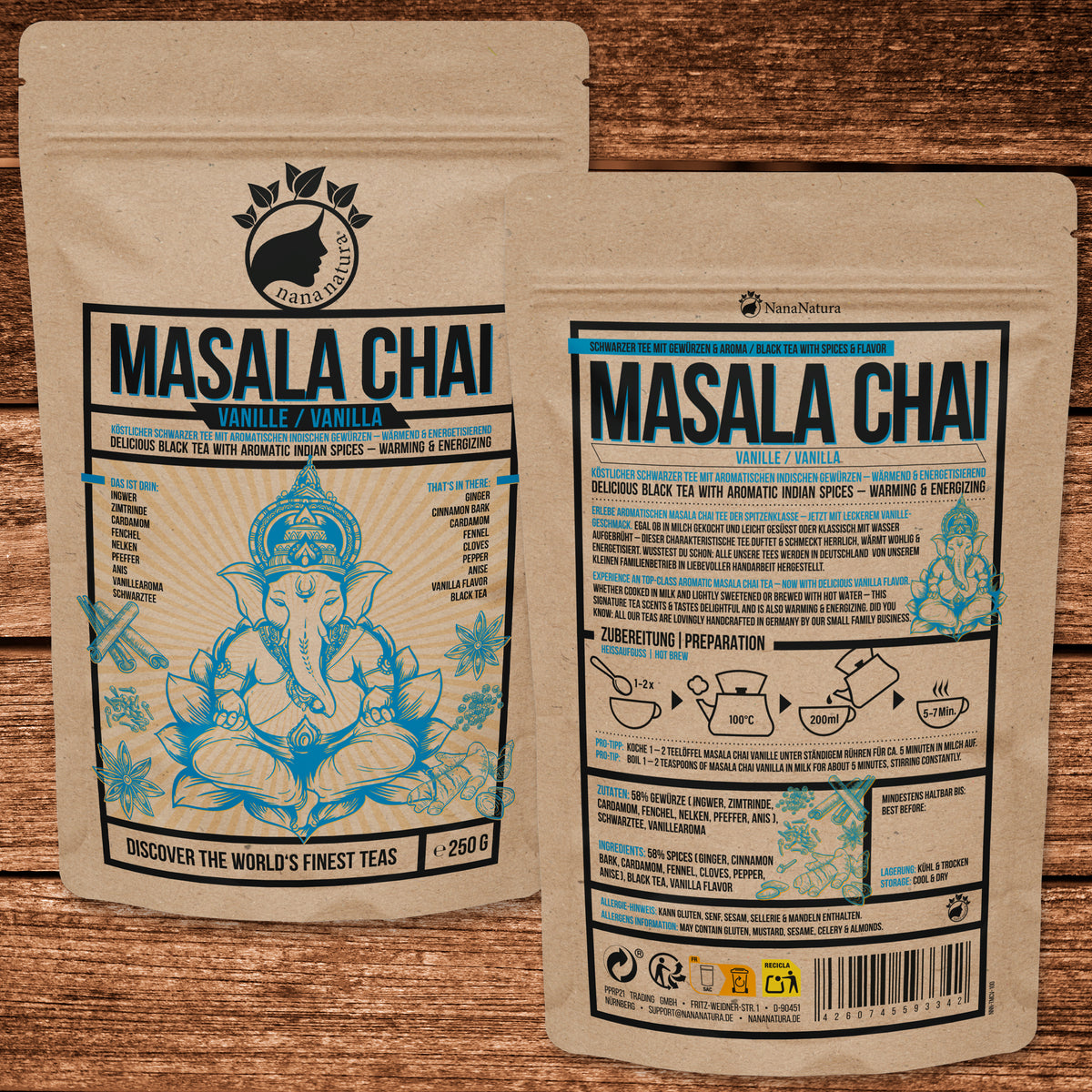 Masala Chai Vanille 250g