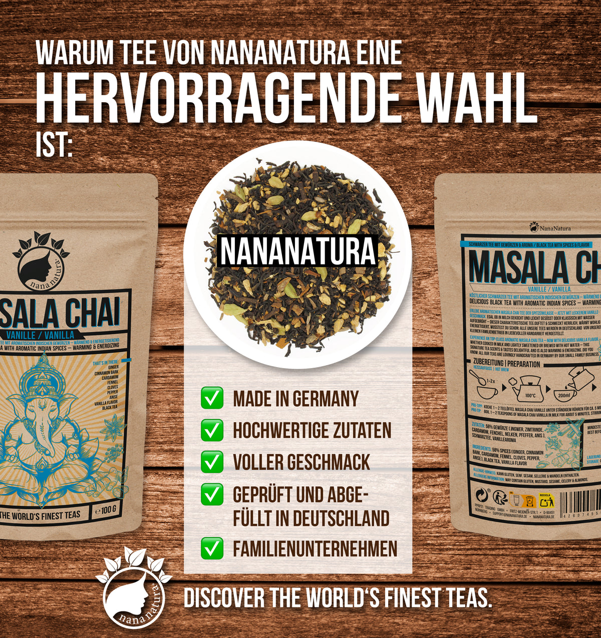 Masala Chai Vanille 100g
