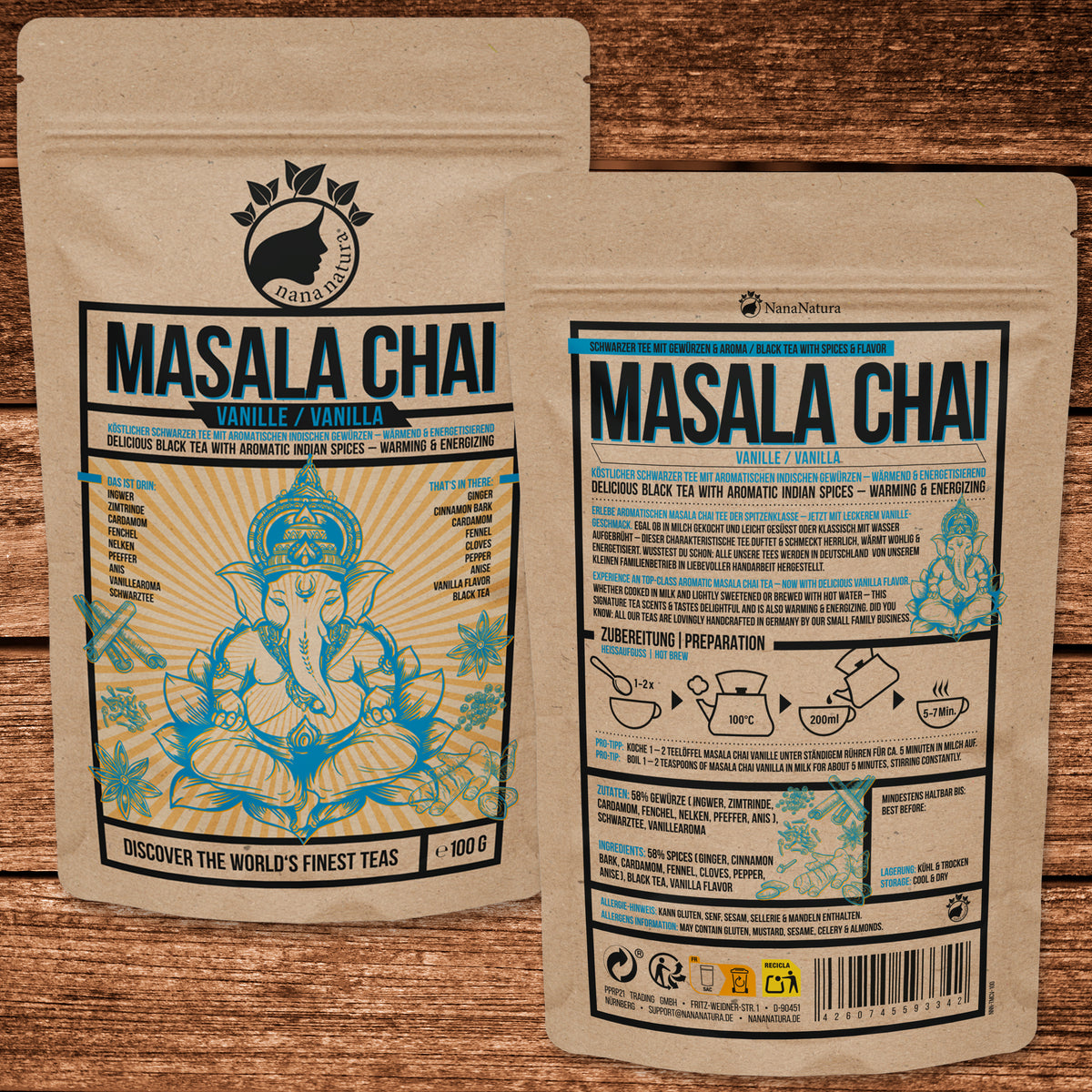 Masala Chai Vanille 100g