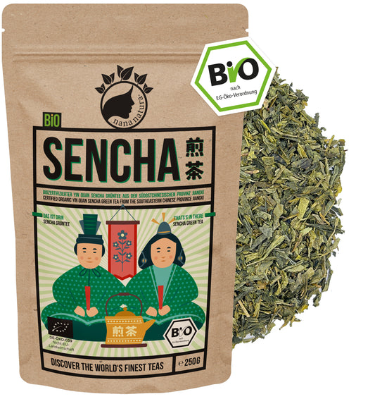 Bio Sencha Tee aus China 250g